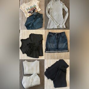 Bundle Sz S - Frame, Madewell, Chaser, H&M, Wilo